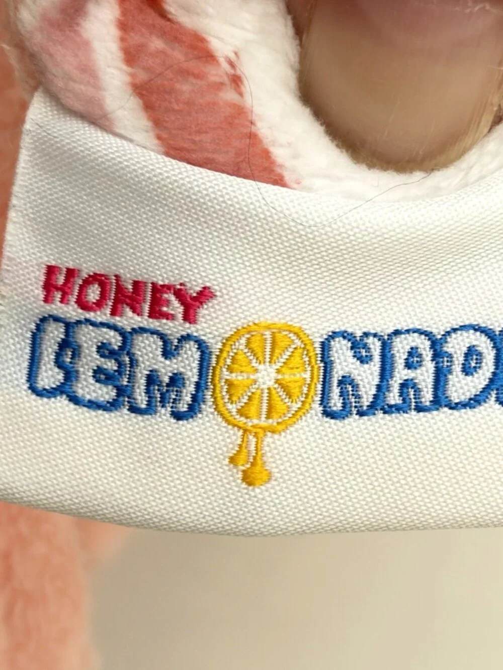 Honey Lemonade Pink Rainbow Minky Dot Toddler Blanket 40x50